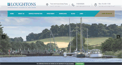 Desktop Screenshot of loughtons.co.uk
